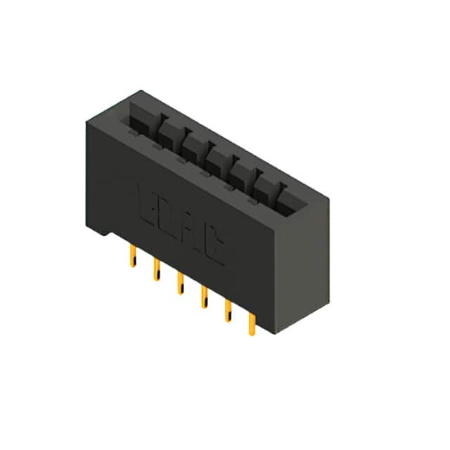 387-006-558-101 CONN EDGE SGL FMALE 6POS 0.156