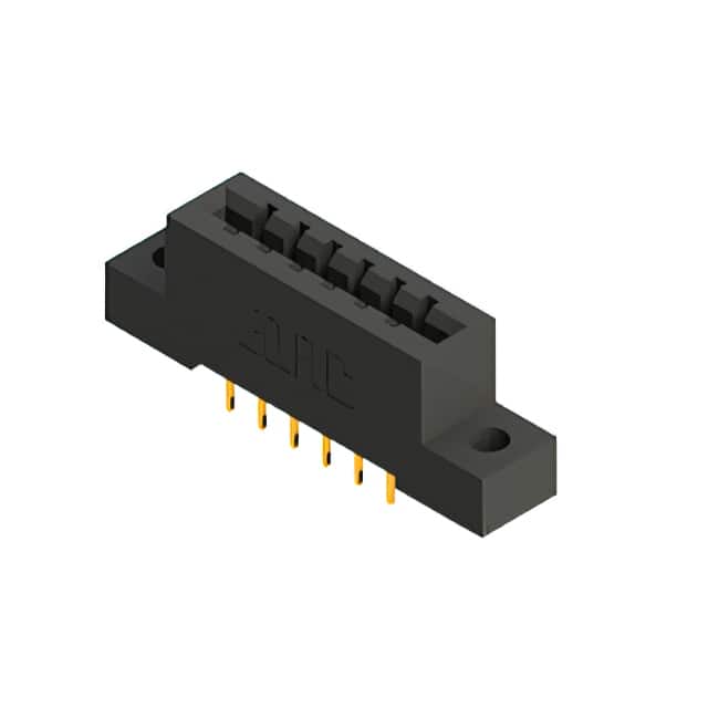 387-006-558-104 CONN EDGE SGL FMALE 6POS 0.156