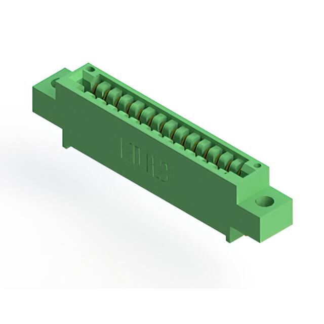 346-014-521-604 CONN EDGE SGL FMALE 14POS 0.125