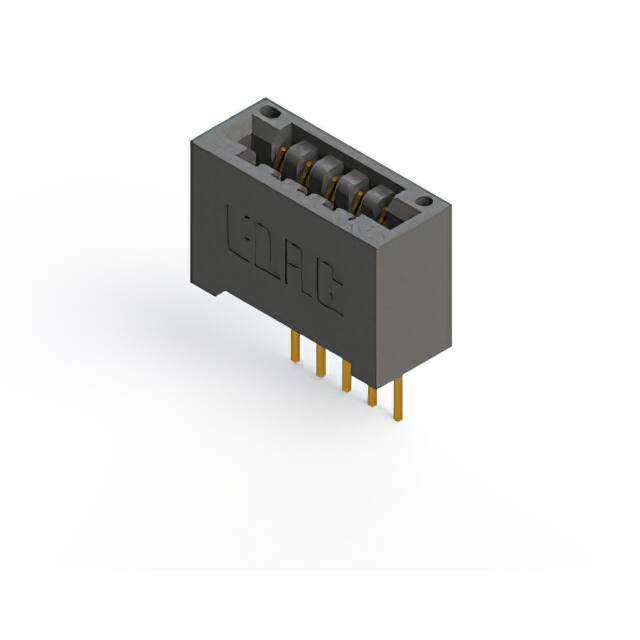 396-005-541-101 CONN EDGE SGL FMALE 5POS 0.125