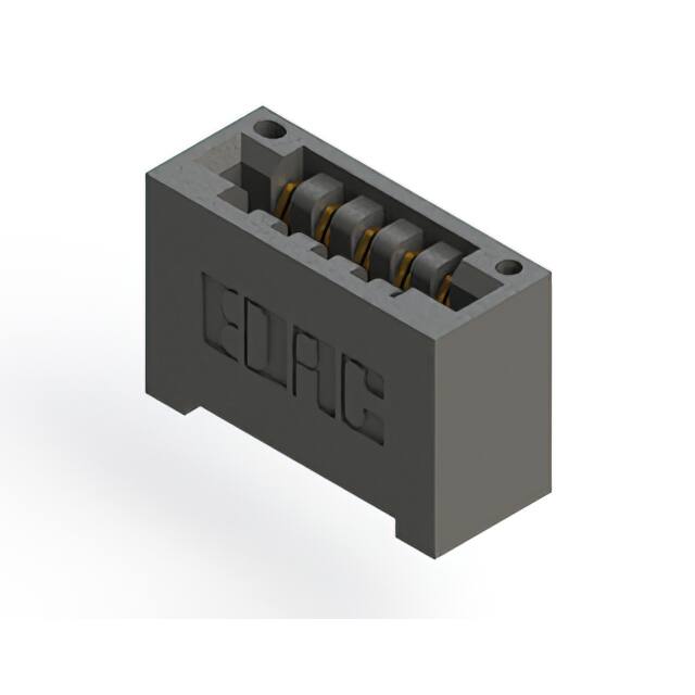 396-005-521-101 CONN EDGE SGL FMALE 5POS 0.125