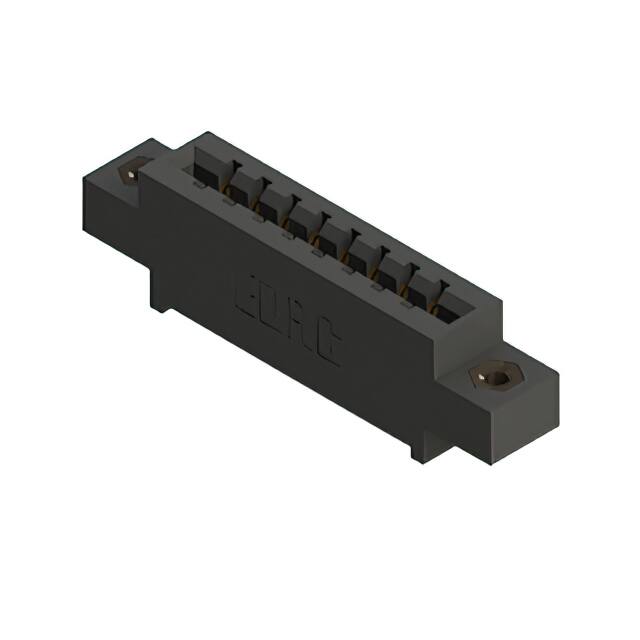 387-008-520-608 CONN EDGE SGL FMALE 8POS 0.156