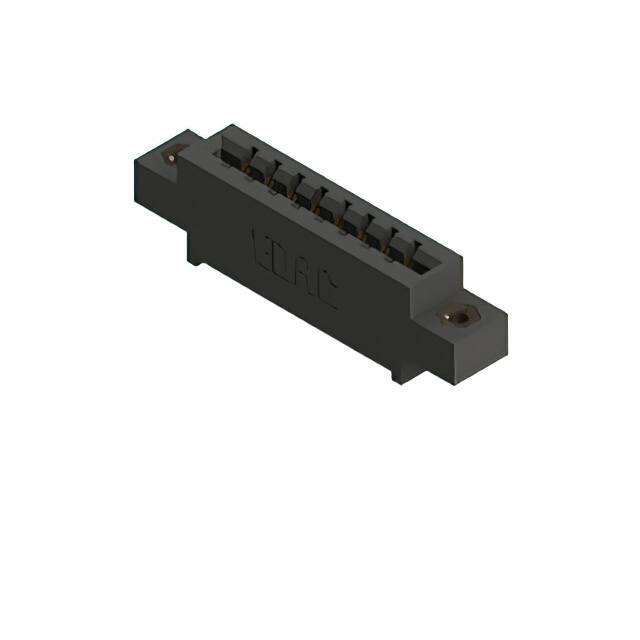 387-008-541-608 CONN EDGE SGL FMALE 8POS 0.156