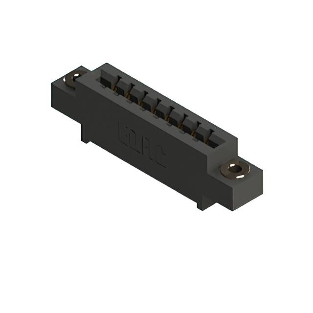 387-008-523-603 CONN EDGE SGL FMALE 8POS 0.156