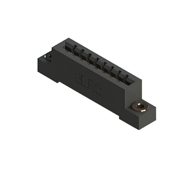 387-008-542-103 CONN EDGE SGL FMALE 8POS 0.156