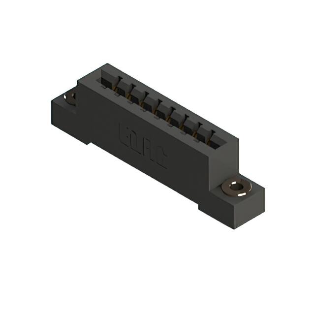 387-008-523-103 CONN EDGE SGL FMALE 8POS 0.156