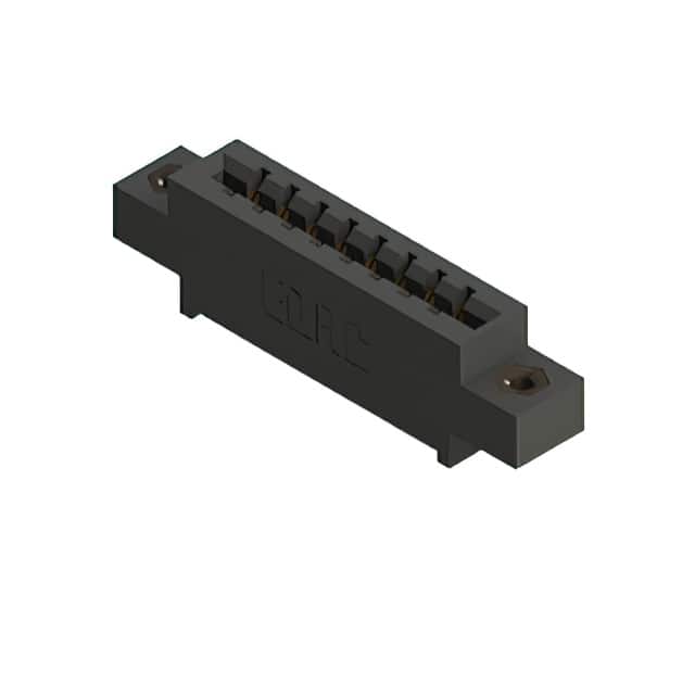 387-008-523-608 CONN EDGE SGL FMALE 8POS 0.156