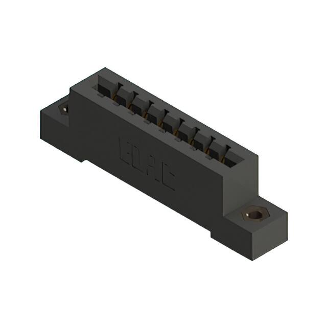 387-008-521-107 CONN EDGE SGL FMALE 8POS 0.156