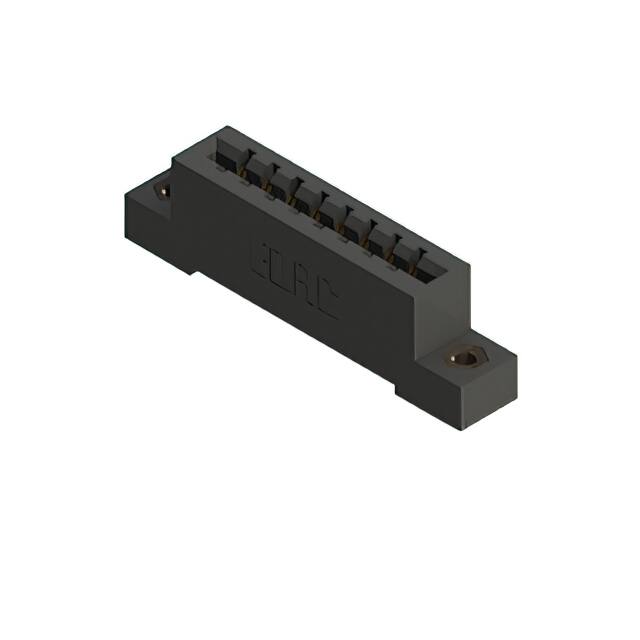 387-008-542-107 CONN EDGE SGL FMALE 8POS 0.156