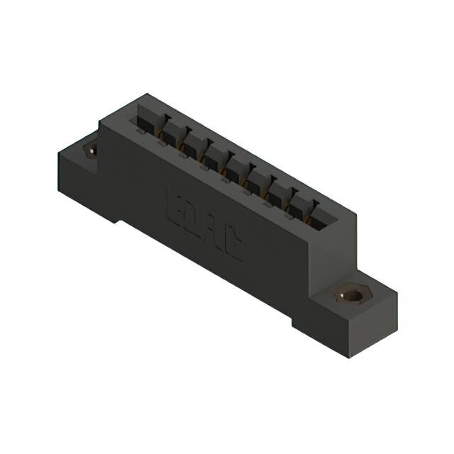 387-008-524-107 CONN EDGE SGL FMALE 8POS 0.156