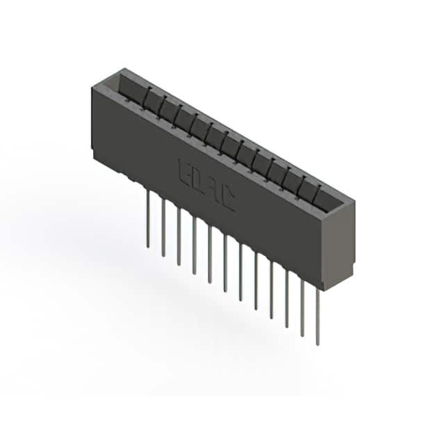 737-012-541-101 CONN EDGE SGL FMALE 12POS 0.156