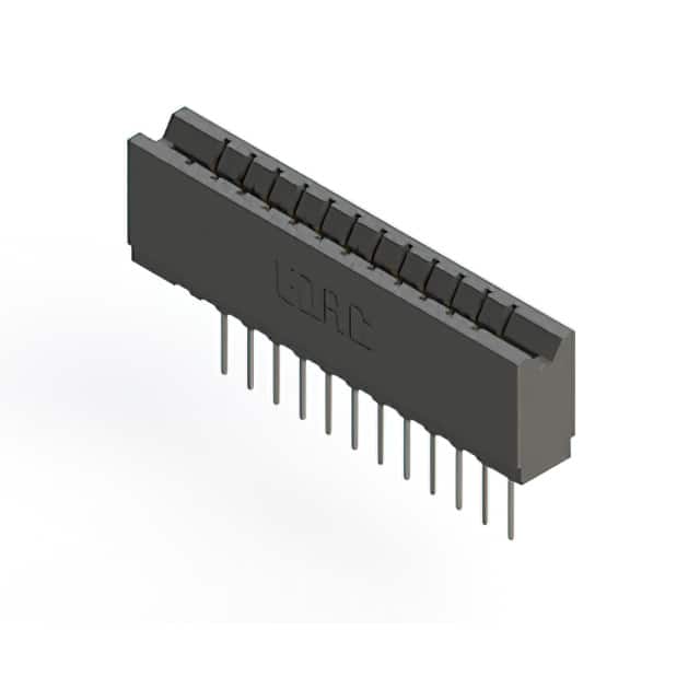 737-012-545-106 CONN EDGE SGL FMALE 12POS 0.156