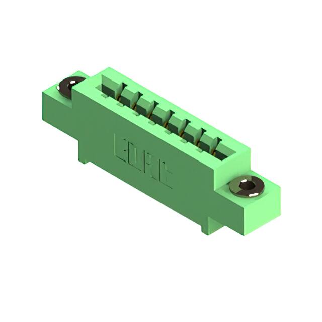 337-007-521-603 CONN EDGE SGL FMALE 7POS 0.156
