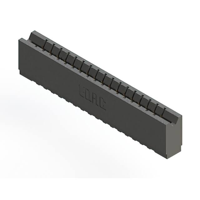 737-017-525-106 CONN EDGE SGL FMALE 17POS 0.156