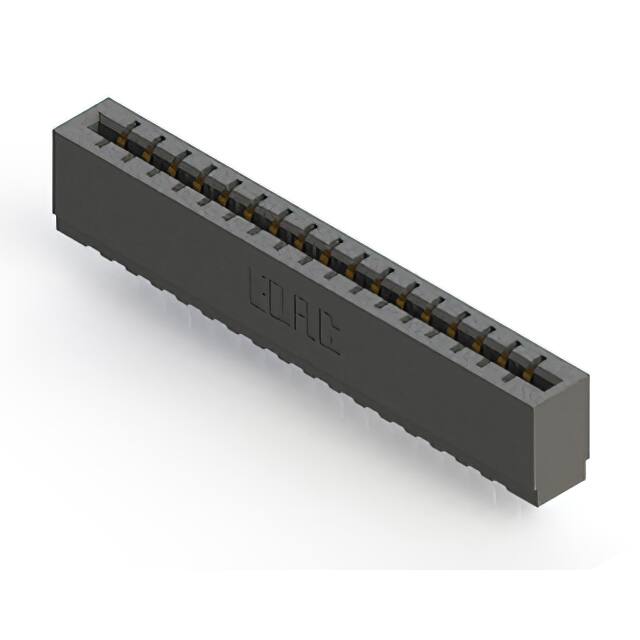 717-017-525-101 CONN EDGE SGL FMALE 17POS 0.156