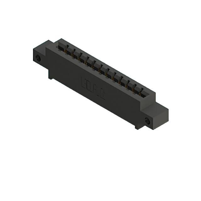 387-012-542-612 CONN EDGE SGL FMALE 12POS 0.156