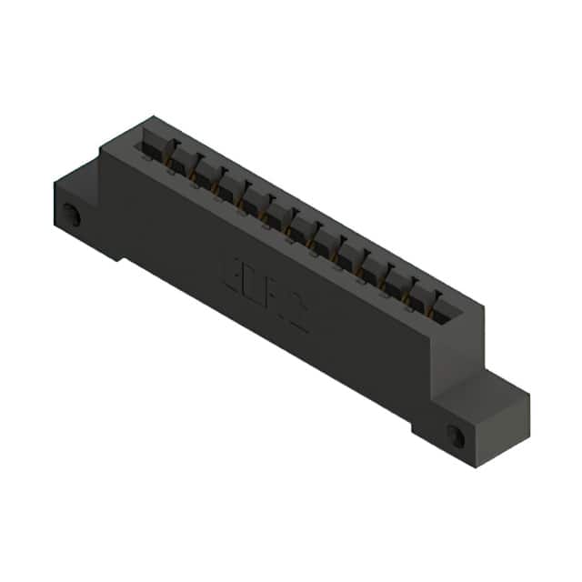 387-012-521-112 CONN EDGE SGL FMALE 12POS 0.156