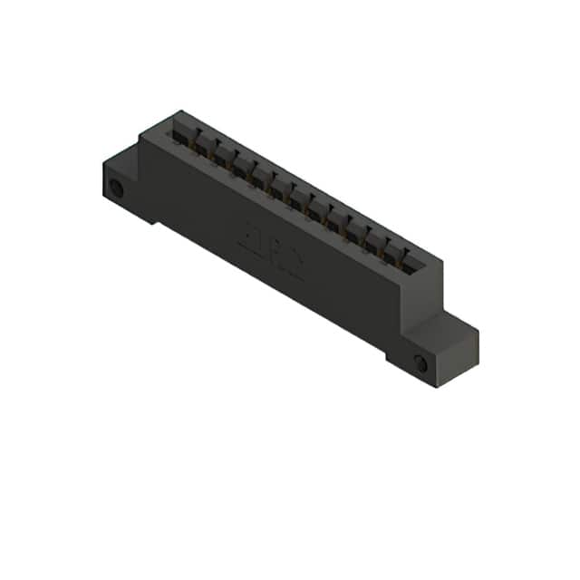 387-012-541-112 CONN EDGE SGL FMALE 12POS 0.156