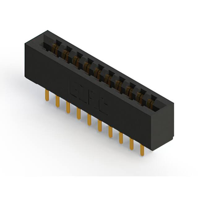 355-020-520-201 CONN EDGE DUAL FMALE 20POS 0.156
