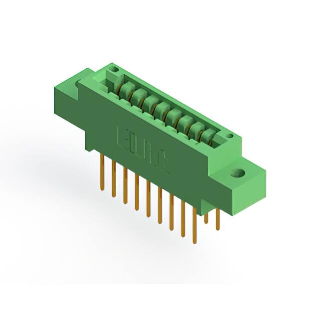 346-018-526-802 CONN EDGE DUAL FMALE 18POS 0.125