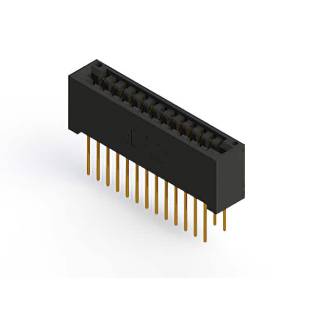 396-026-522-201 CONN EDGE DUAL FMALE 26POS 0.125