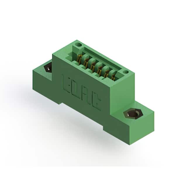 345-006-520-107 CONN EDGE SINGLE FML 6POS 0.100