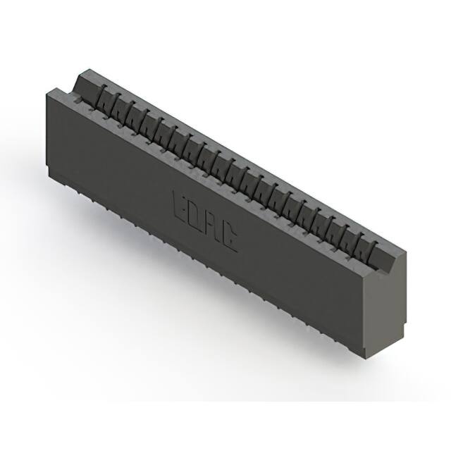 746-020-520-106 CONN EDGE SGL FMALE 20POS 0.125
