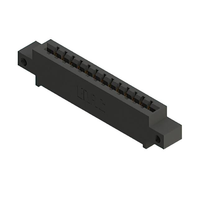 387-013-524-612 CONN EDGE SGL FMALE 13POS 0.156