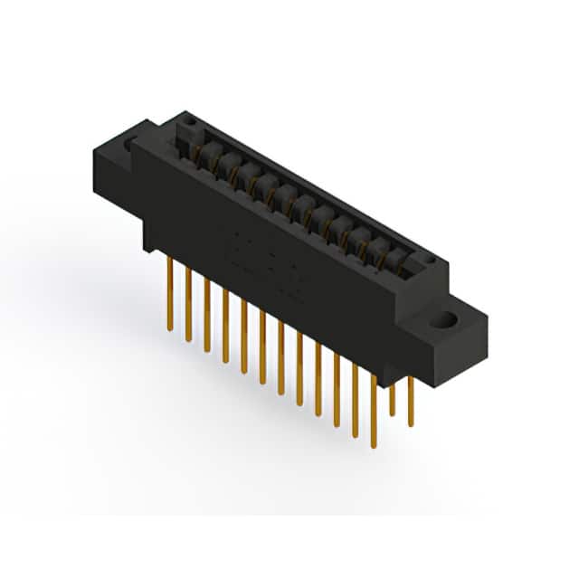 396-024-522-804 CONN EDGE DUAL FMALE 24POS 0.125