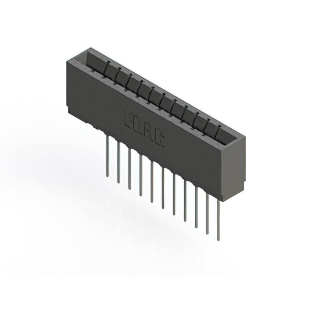 737-011-541-101 CONN EDGE SGL FMALE 11POS 0.156