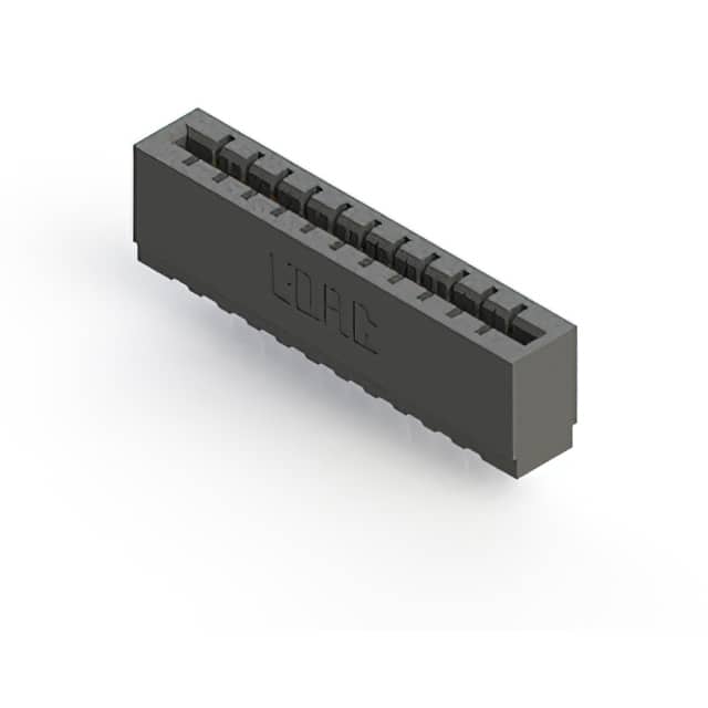 717-011-540-101 CONN EDGE SGL FMALE 11POS 0.156