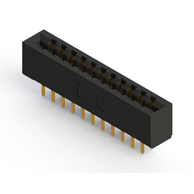 355-022-520-201 CONN EDGE DUAL FMALE 22POS 0.156