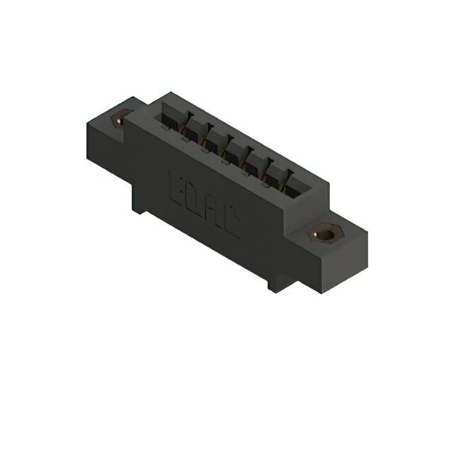 387-006-540-607 CONN EDGE SGL FMALE 6POS 0.156