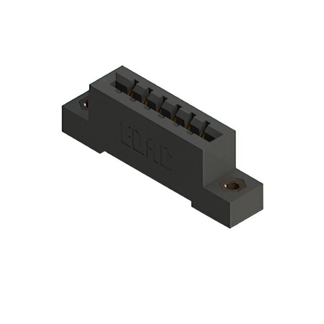 387-006-540-107 CONN EDGE SGL FMALE 6POS 0.156