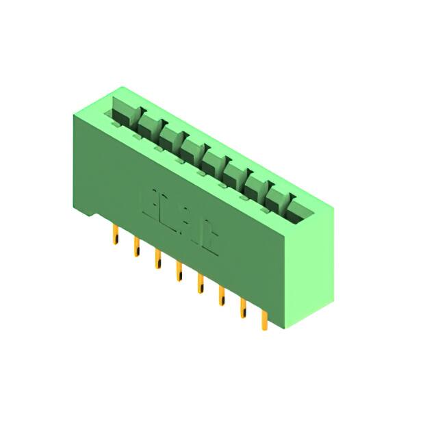 337-008-558-101 CONN EDGE SGL FMALE 8POS 0.156
