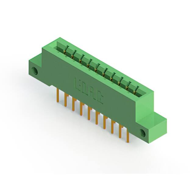 333-020-523-212 CONN EDGE DUAL FMALE 20POS 0.156