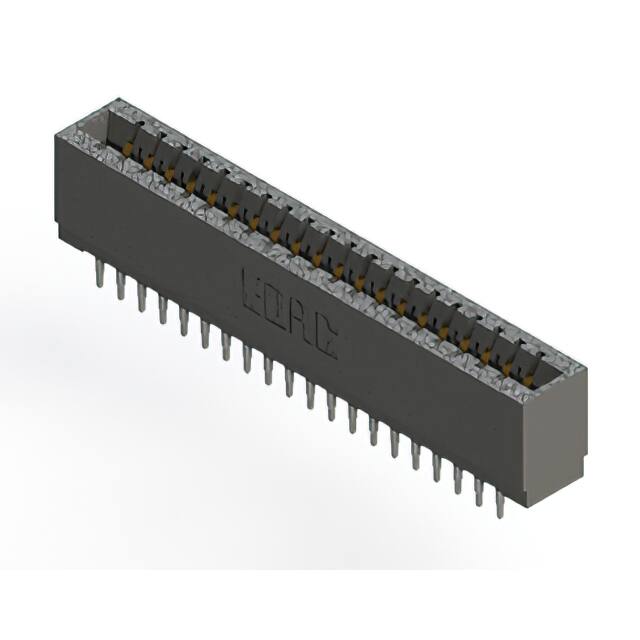 726-040-520-201 CONN EDGE DUAL FMALE 40POS 0.125
