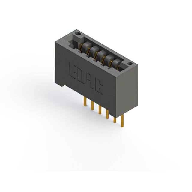 396-006-541-101 CONN EDGE SGL FMALE 6POS 0.125