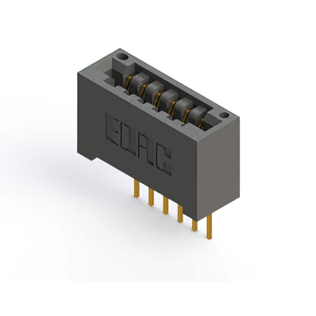 396-006-522-101 CONN EDGE SGL FMALE 6POS 0.125