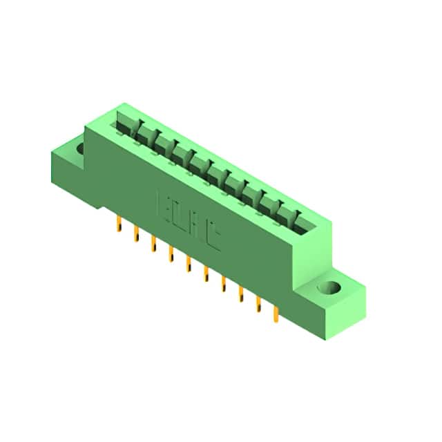 337-010-558-104 CONN EDGE SGL FMALE 10POS 0.156