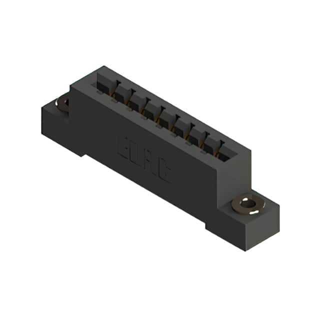 387-008-520-103 CONN EDGE SGL FMALE 8POS 0.156