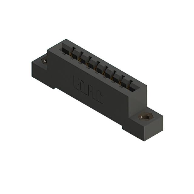 387-008-523-108 CONN EDGE SGL FMALE 8POS 0.156