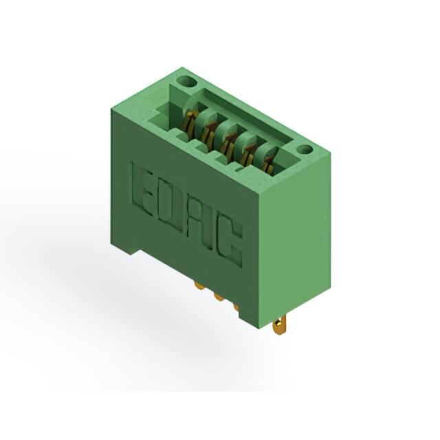 345-005-500-101 CONN EDGE SINGLE FML 5POS 0.100