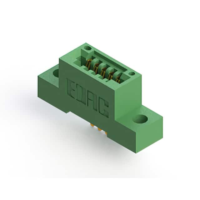 345-005-500-104 CONN EDGE SINGLE FML 5POS 0.100