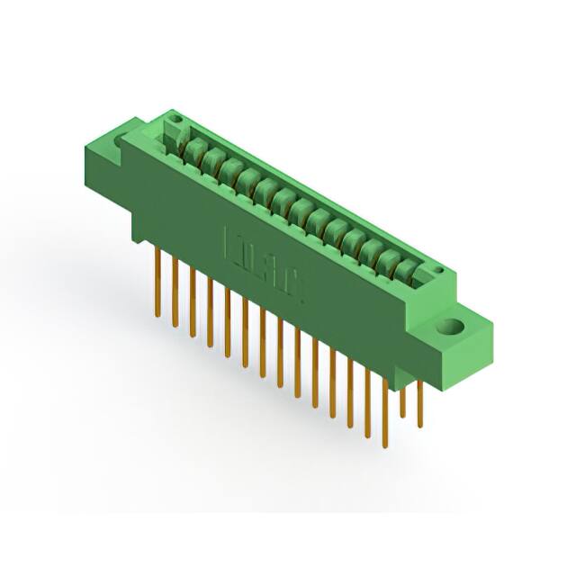 346-028-522-804 CONN EDGE DUAL FMALE 28POS 0.125