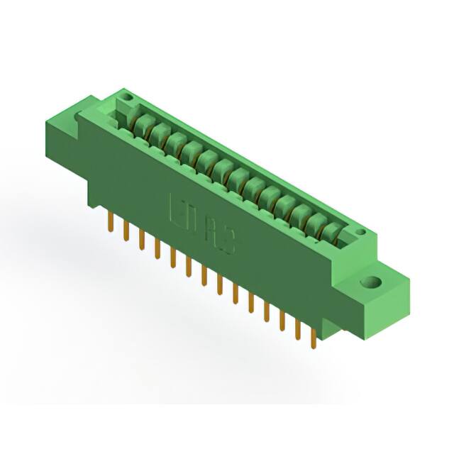 346-028-521-802 CONN EDGE DUAL FMALE 28POS 0.125