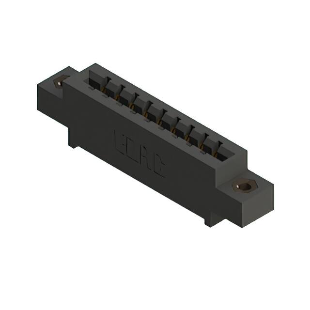 387-009-524-607 CONN EDGE SGL FMALE 9POS 0.156
