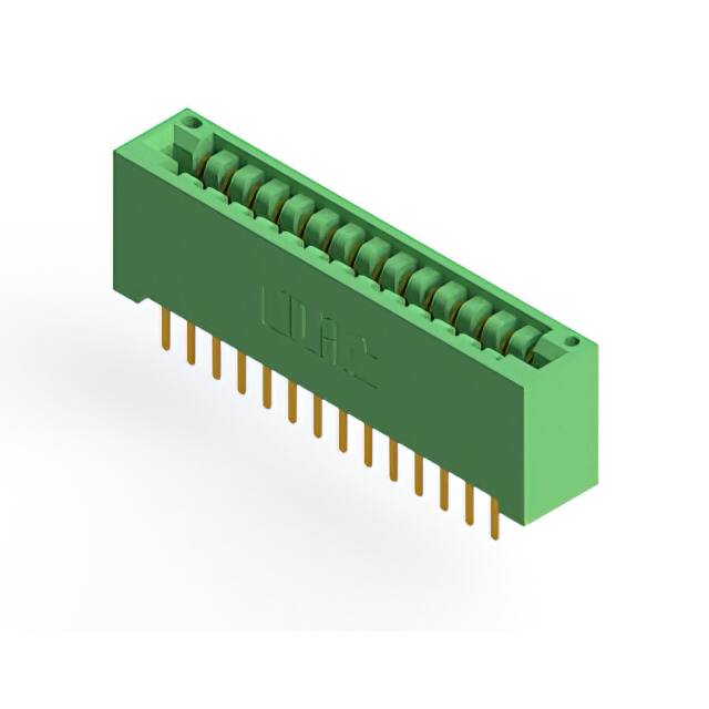346-028-520-201 CONN EDGE DUAL FMALE 28POS 0.125