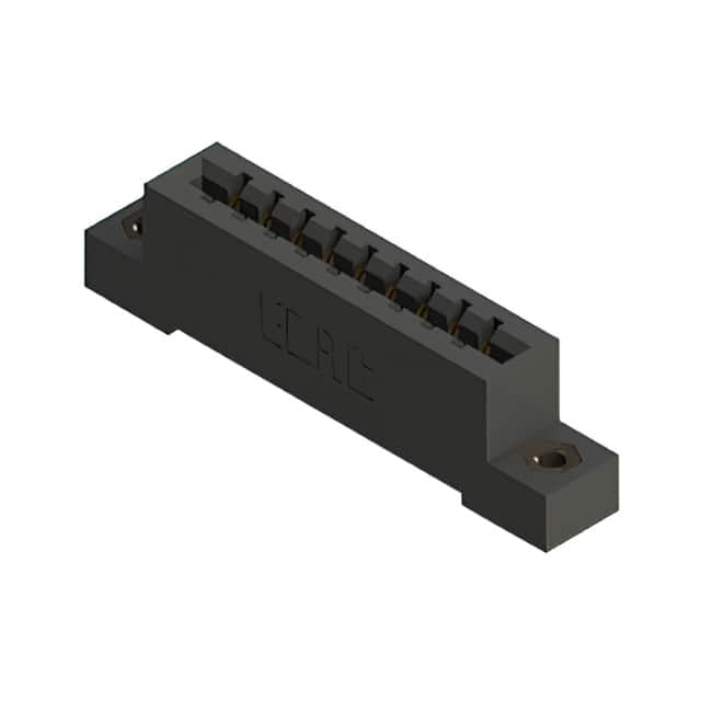 387-009-520-107 CONN EDGE SGL FMALE 9POS 0.156