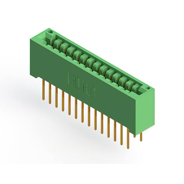 346-028-526-201 CONN EDGE DUAL FMALE 28POS 0.125